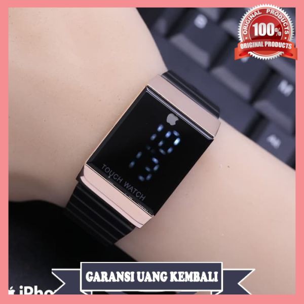 Jam Tangan Wanita Iphone Digital Rantai New - Simple