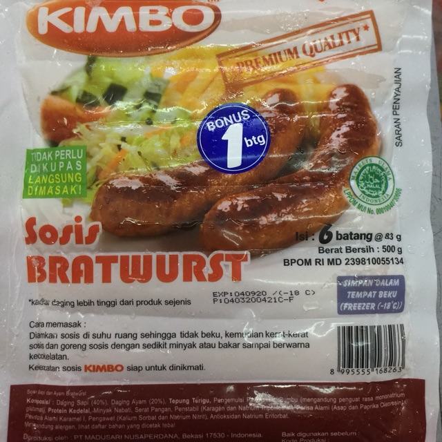 

Kimbo ori 6's 500gr