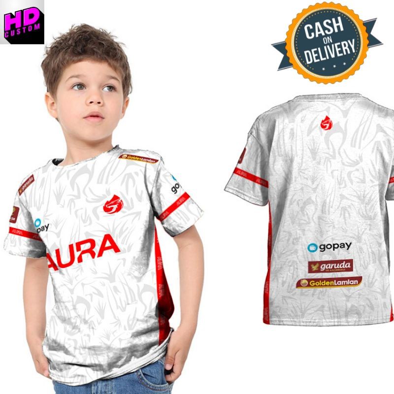 2S5-Kaos Jersey Gaming Aura Fire 2020 Game Free Fire PUBG ML Fullprint Custom