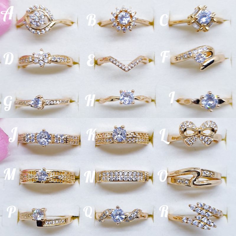 Cincin new fashion gold &amp; silver ♡LAVENDER♡