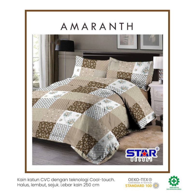 Bedcover Star Sprei Set Star Katun Premium