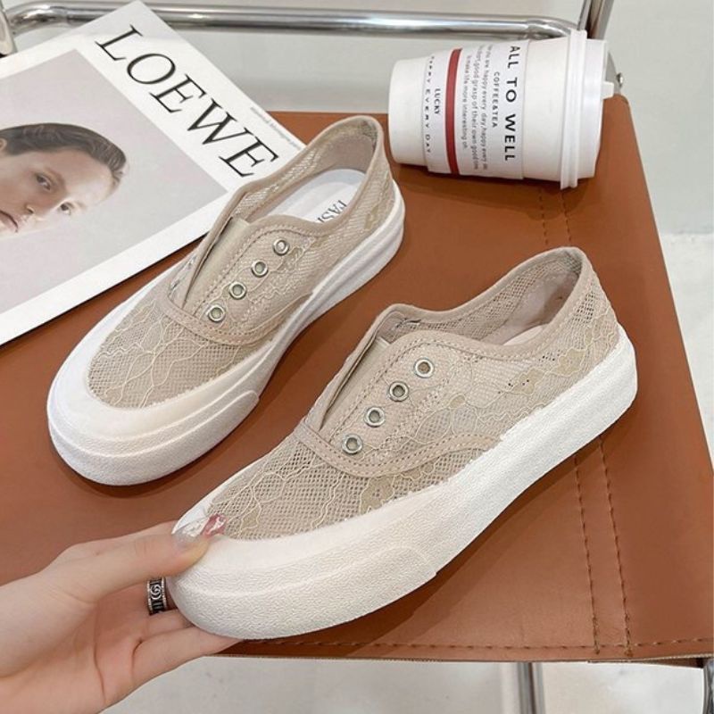 COD BAYAR DITEMPAT!!! 8097 Sepatu Slip On Fashion Tanpa Tali