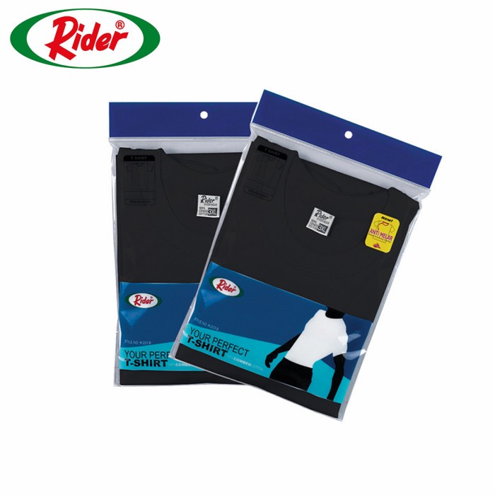 Kaos Oblong Pria Rider R223BW (Warna)