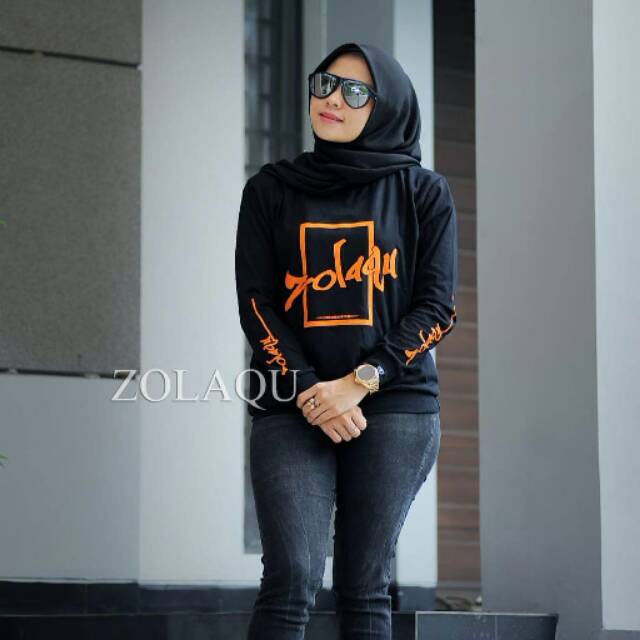 KAOS ZOLAQU ORIGINAL TERBARU HITAM