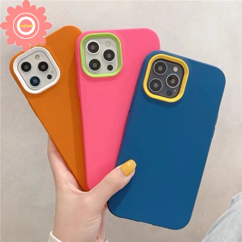 Casing Softcase Tpu Iphone 13 7 8 Plus 6 6s 11 12 Pro Max X Xr Xs Max Se 2020 Shockproof Warna Permen Matte