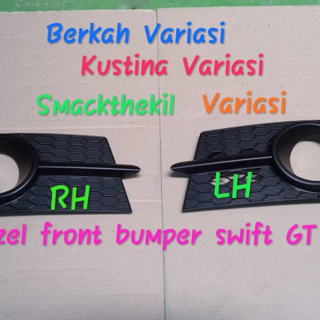 Cover Fog lamp swift GT 2 original  1 set kanan kiri