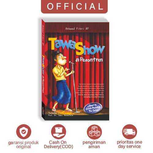 Buku Tawashow di Pesantren ; Stand Up Comedy Pesantren The Series Pustaka Pesantren
