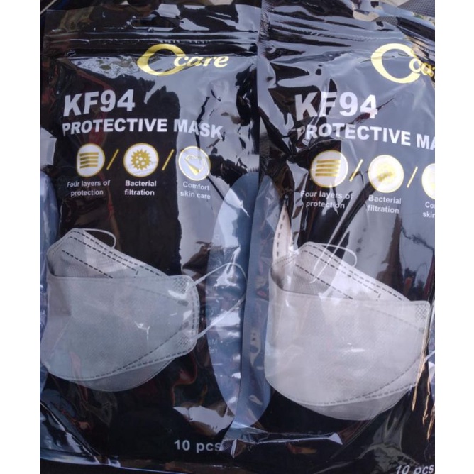 masker kf94 warna ada hitam dan putih