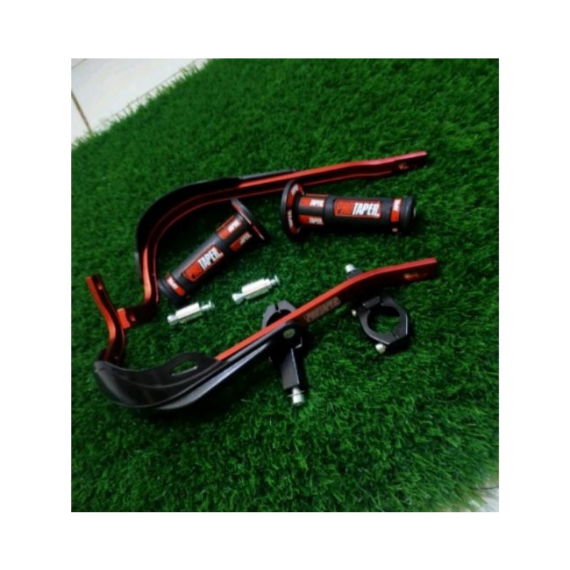 hand guard tulang + cover protaper paket grip protaper universal klx trail tracker crf xsr dll