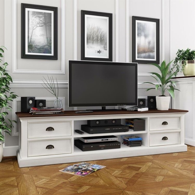 Bufet Tv Modern Duco Putih / Bufet Tv Minimalis