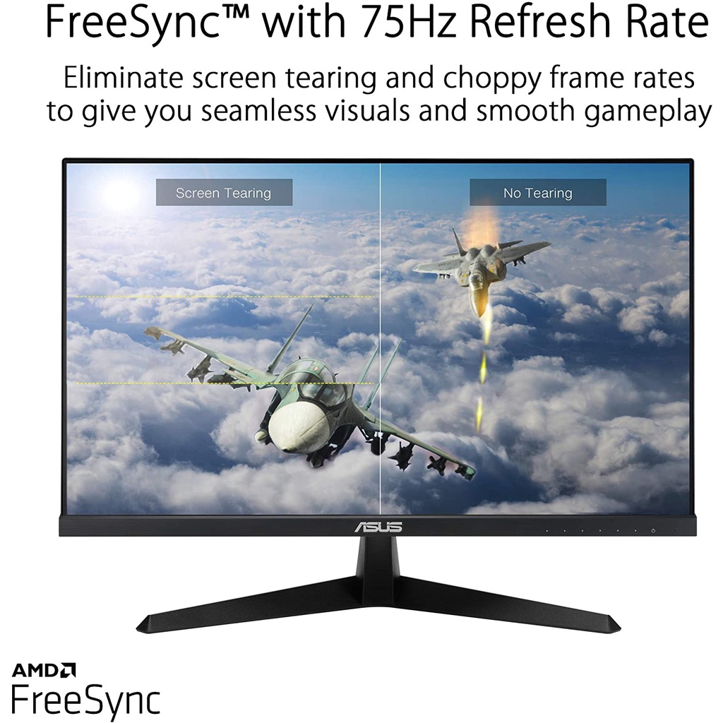 Monitor ASUS VY249HE 24&quot;, FHD, IPS, 75Hz, AMD FreeSync