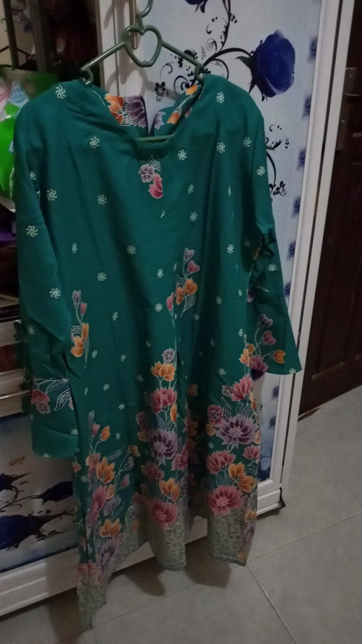 Grosir Terlaris Genes Jelita Tunic Navbor Yelbor Whitbor Creambor Tunik Batik Modern Hrb090