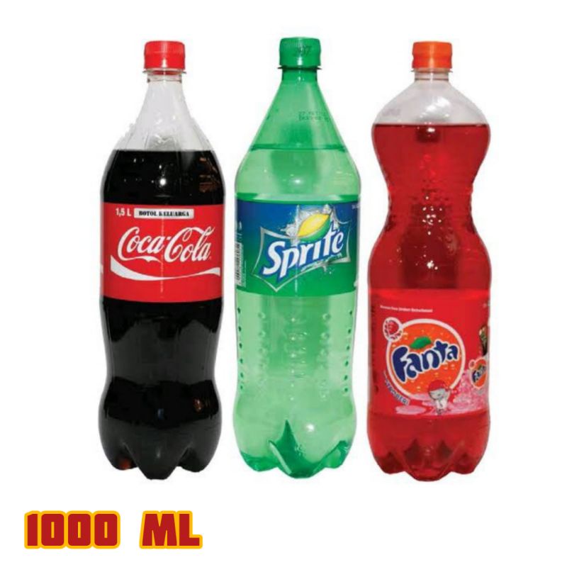 

Minuman Coca Cola Fanta Sprite 1 Liter Soda