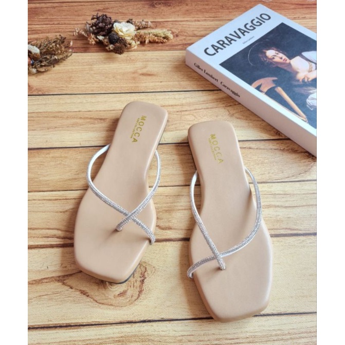 ABBUSHOES RN 02 flat shoes jeli import premium 1cm