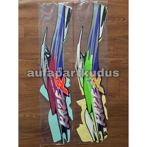 Stripping strip stiker sticker lis polet body Kawasaki Kaze R thn.1997 Striping kawasaki kaze kaze r