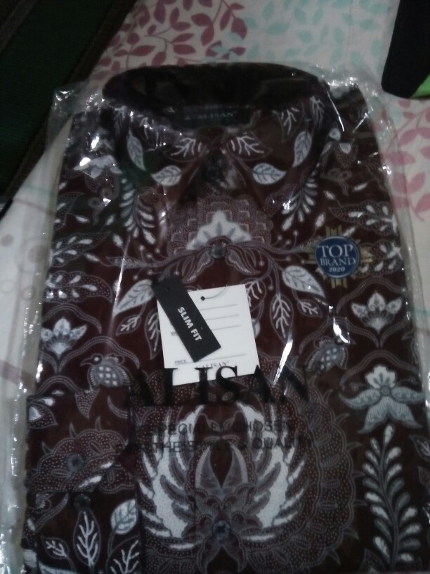 Kemeja Alisan Batik Lengan Panjang Kemeja Batik (slimfit)