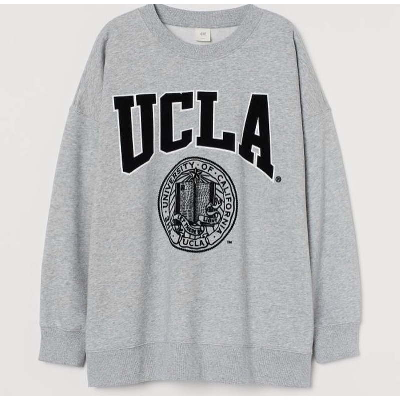 CREWNECK HNM UCLA GREY