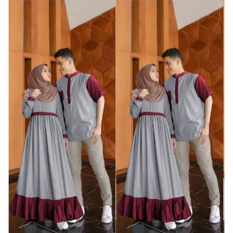 baju couple murah/ baju couple/gamis couple