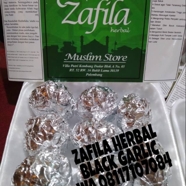 

Bawang hitam (Black Garlic)(Bawang lokal)