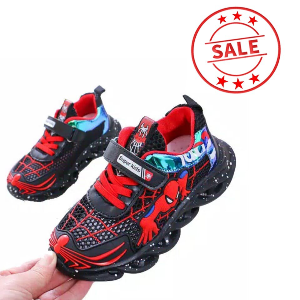 OBRAL SALE SEPATU BLAST LAMPU LED RIJEK IMPORT LAMPU MATI TAPI LAYAK PAKAI SIZE 21-30