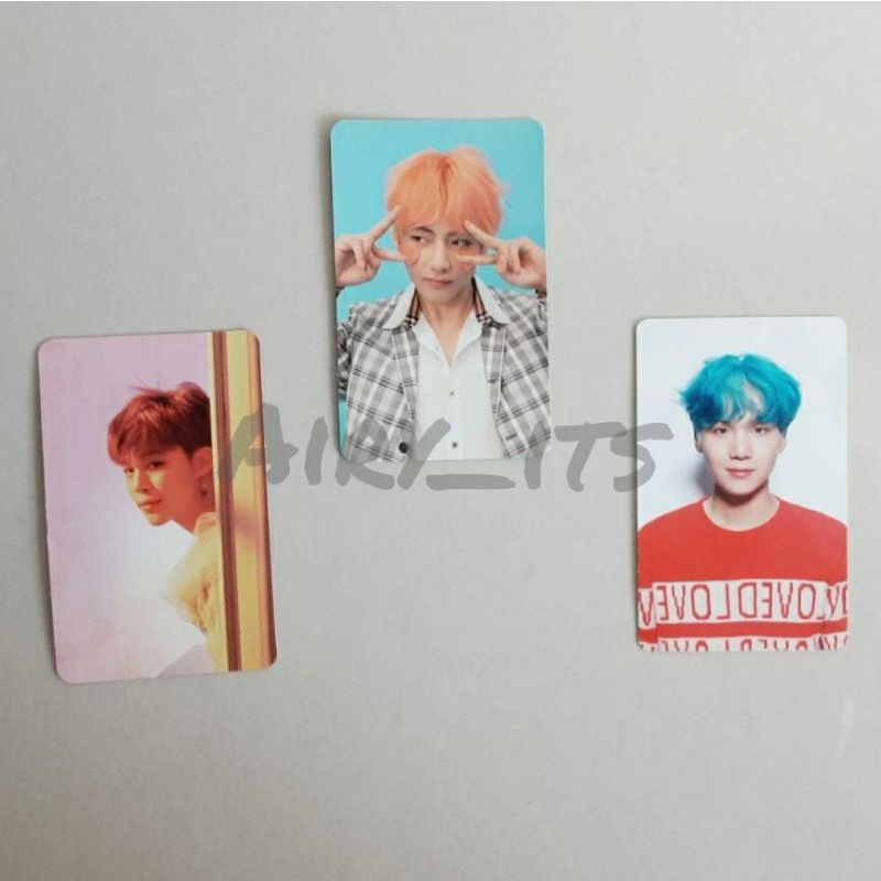 PC Photocard BTS Taehyung Jimin Suga Love Yourself Her