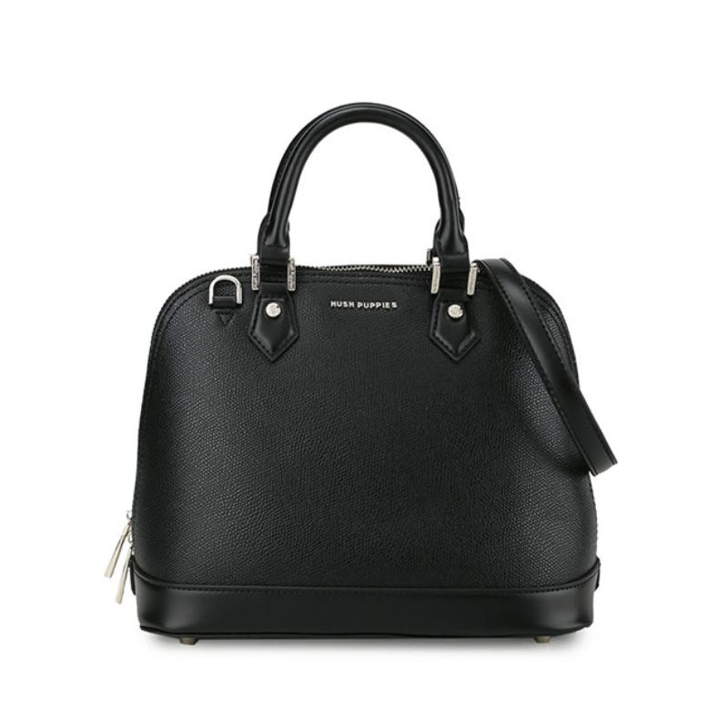 Hush Puppies Tas Wanita Katey Satchel M Black (Epi)