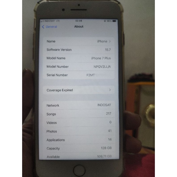 iPhone 7 Plus 128gb Bekas Fullset Siap Pakai