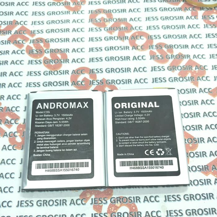 Baterai Battery Original Andromax G C2 , C3Si , C2s LI37150A , AD688G