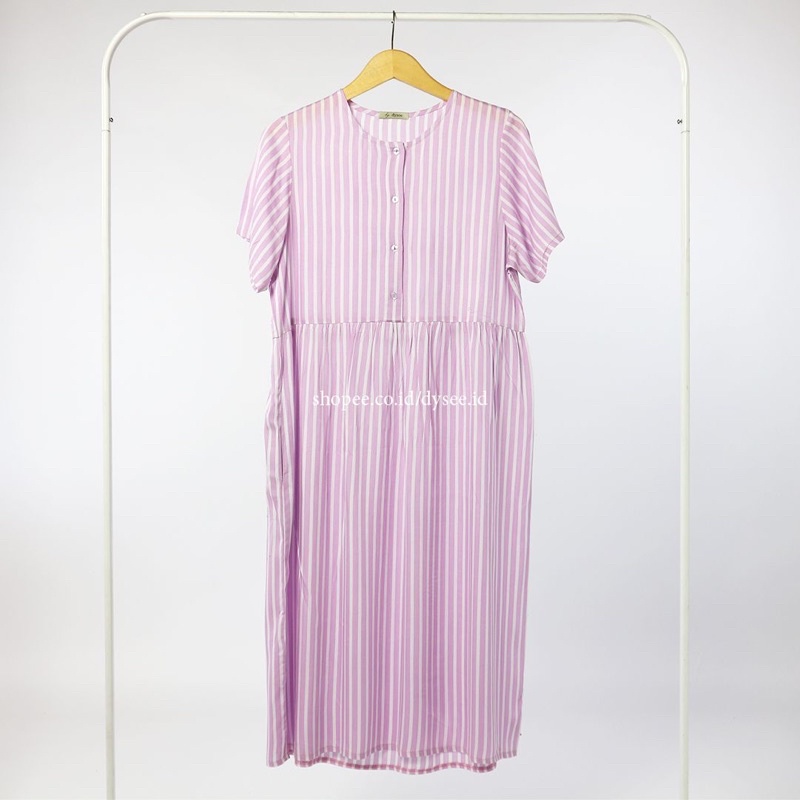 (KATLEEN) HOMEDRESS RAYON BUSUI FRIENDLY SLEEPWEAR COTTON RAYON-Salur Taro