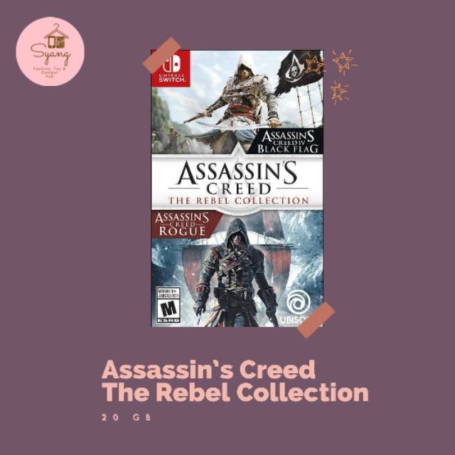 Assassin Creed The Rebel Collection Nintendo Switch
