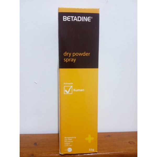 Betadine Dry Powder Spray 55Gr