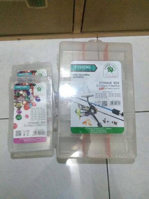 Kotak Perkakas 6 - 18 Sekat Semi Permanen (removable)