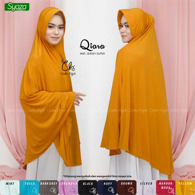 Qiara jilbab jumbo