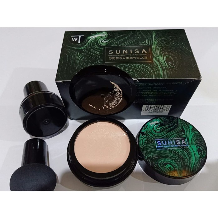 [ORIGINAL 100%] SUNISA MUSHROOM BEDAK TAHAN AIR BB CREAM CC CREAM KRIM BEDAK CUSHION WATERPROOF COD