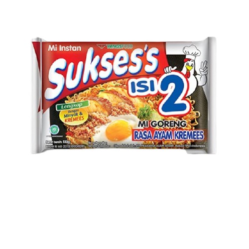 

Mie Suksess Goreng RASA Ayam Kremes jumbo besar isi 2 keping / bungkus