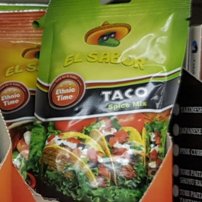 

el sabor taco spice mix 35gr