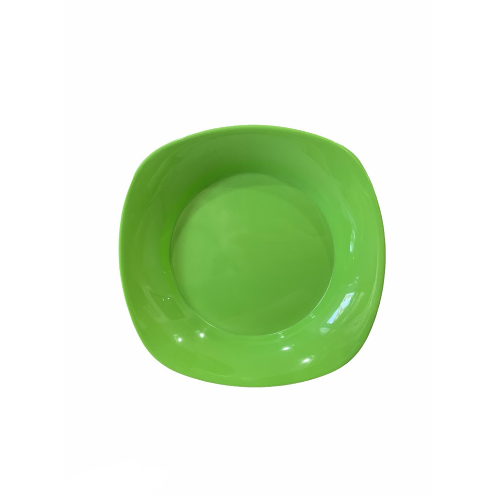 PIRING MAKAN SEGIEMPAT MELAMIN 10" [P-7010] | SingaSingi