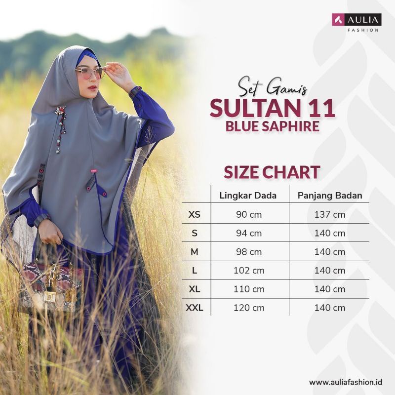 GAMIS SYARI SULTAN 11 AULIA FASHION