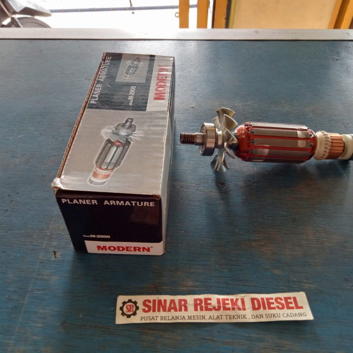 Armature Angker Mesin Planner Pasrah Serut Kayu Modern M2900 M 2900