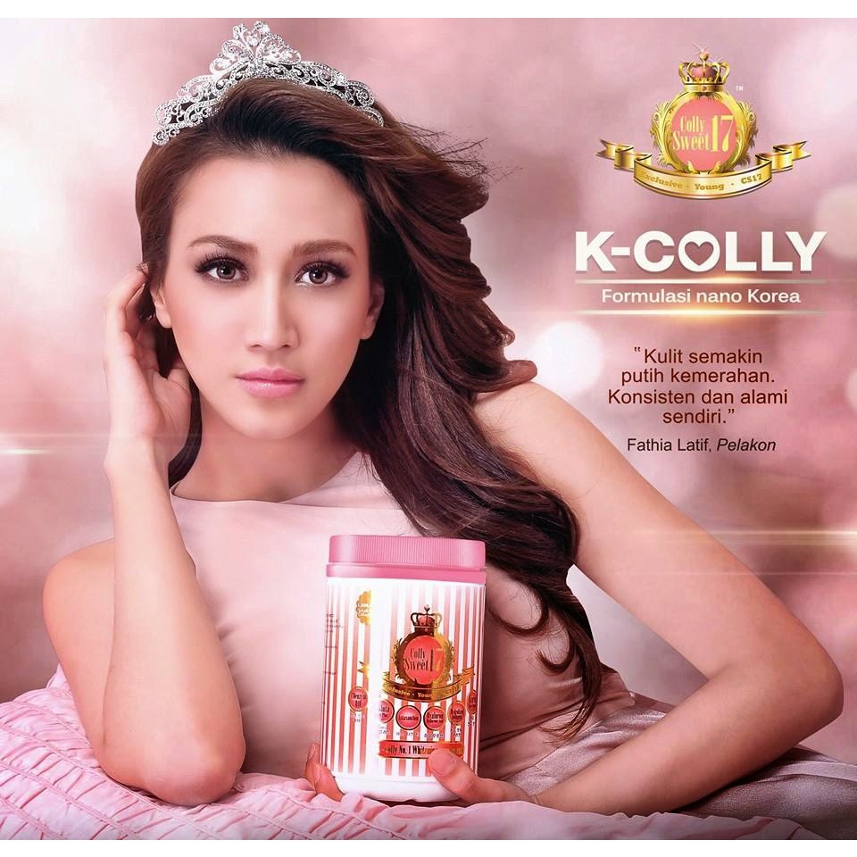 Kcolly Advance isi 20Sachet Free ibu putih mutiara (minuman pemutih badan )