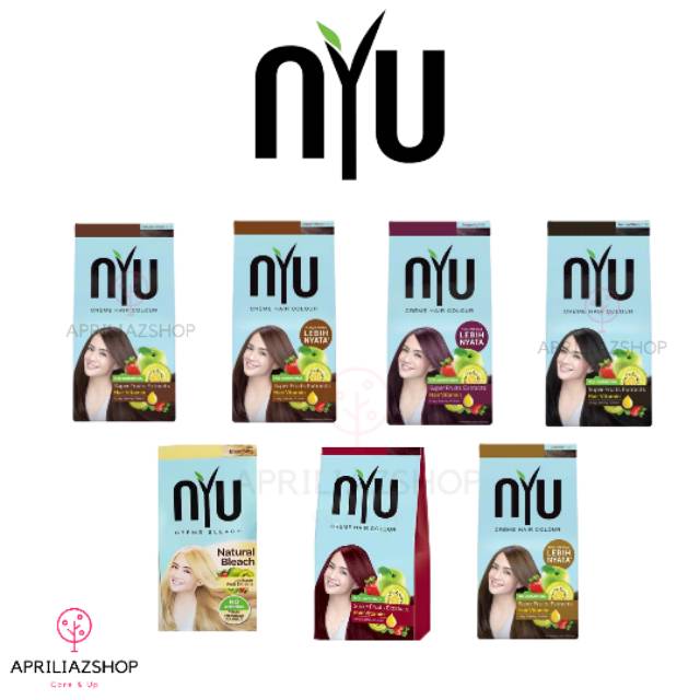 Jual Nyu Creme Hair Color Nyu Hair Color Pewarna Rambut Nyu Cat Rambut Indonesia Shopee Indonesia