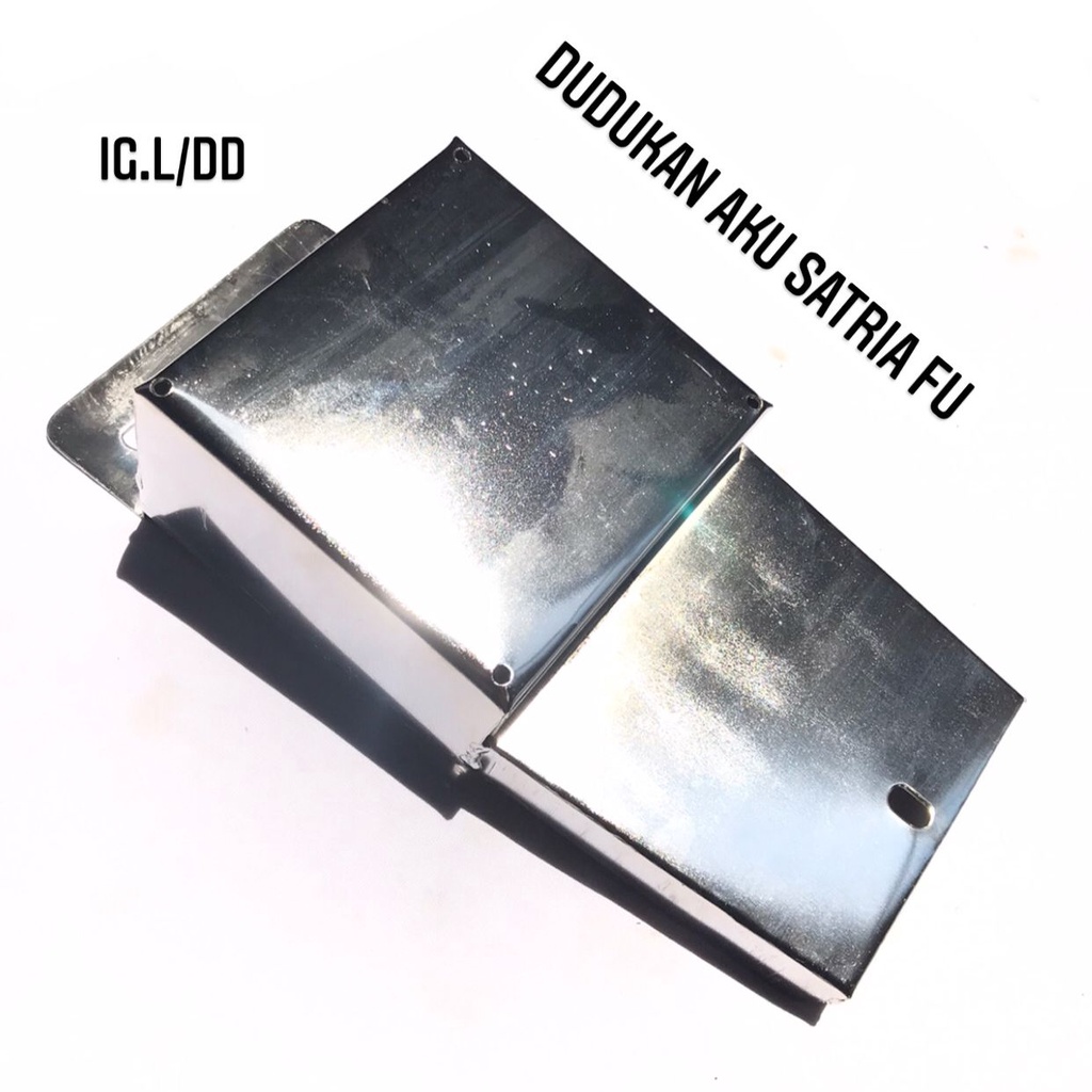 DUDUKAN PANGKON AKI ACCU SATRIA FU PNP CB STAINLESS