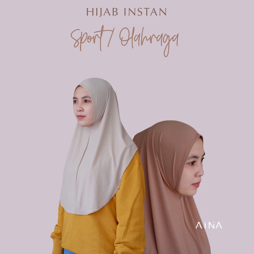 HIJAB OLAHRAGA/ HIJAB SPORT JERSEY INSTAN