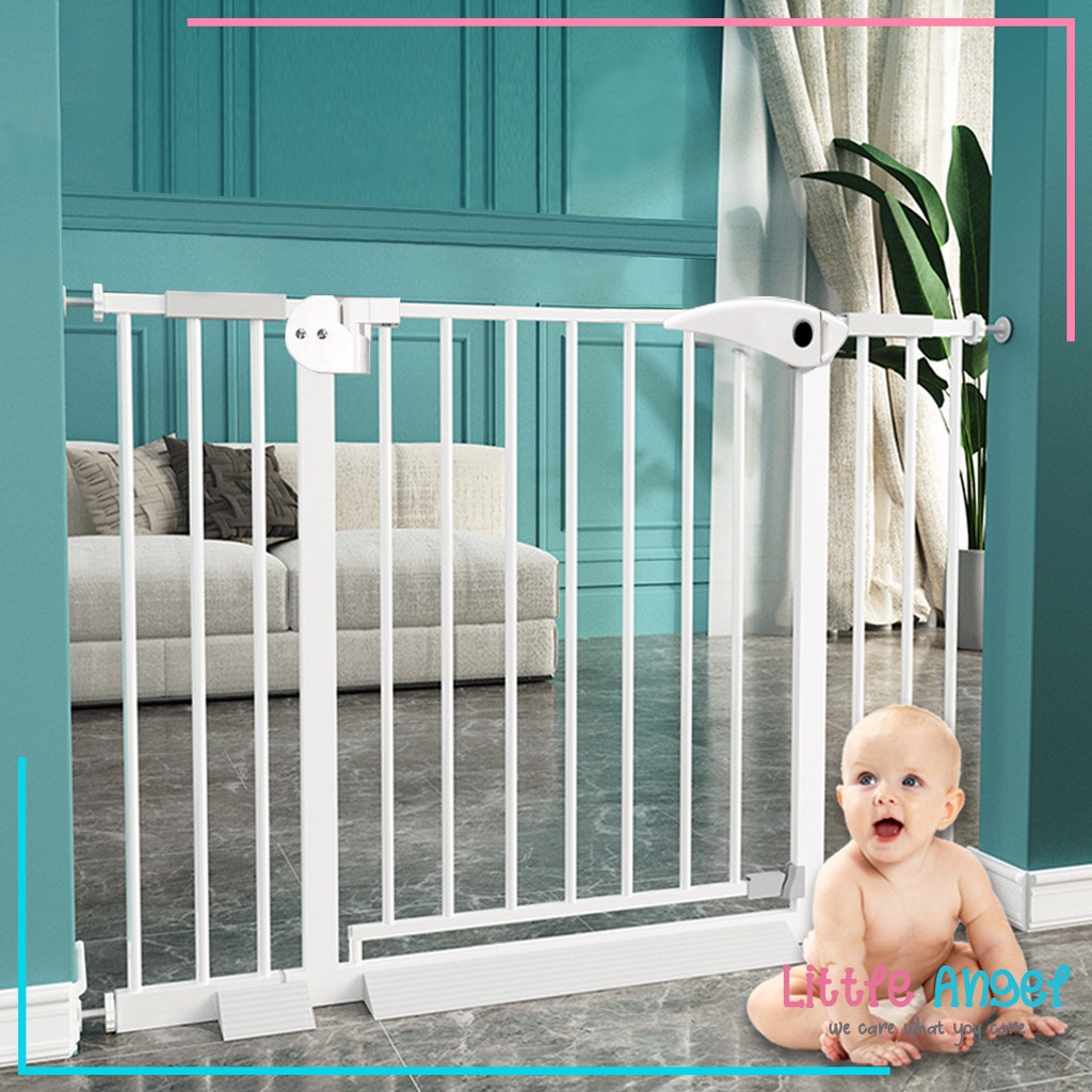 PAGAR PENGAMAN BAYI Pintu Pagar Penjaga Anak Balita Bermain untuk Tangga Pembatas Dapur Kamar Mandi Baby Safety Gate Portable