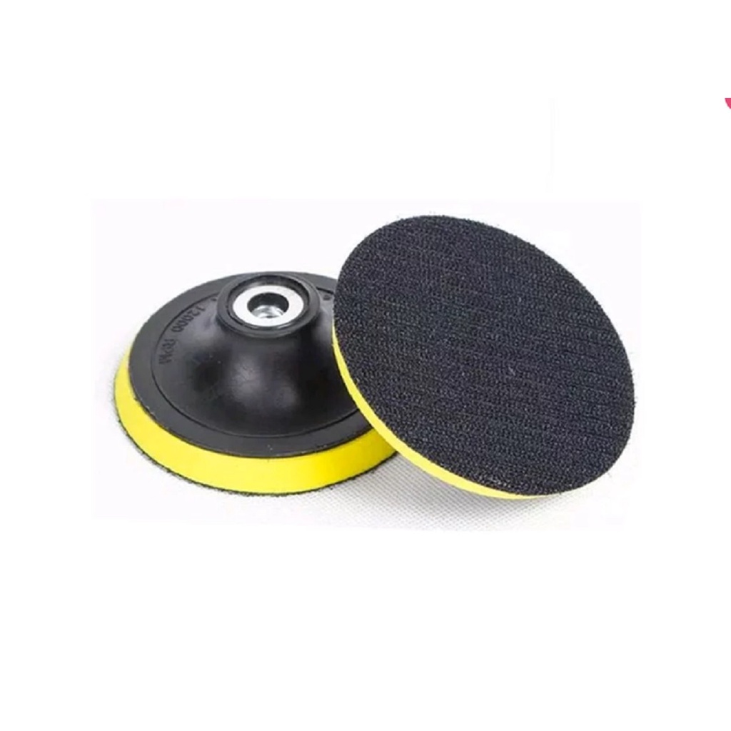 mofuji Tatakan Amplas Bulat Tempel Sanding Pad Velcro 4 Inch