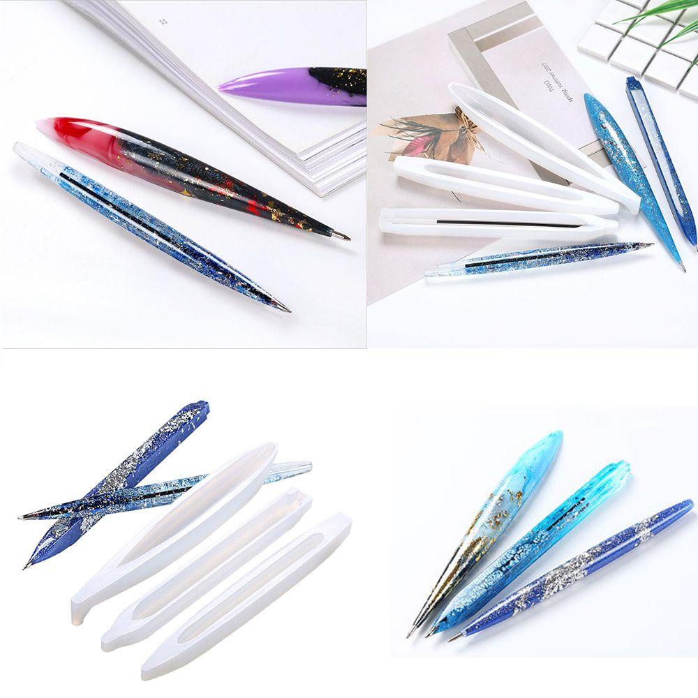 R-flower Resin Mold Handmade Pen holder Bahan Perhiasan Cetakan Silikon