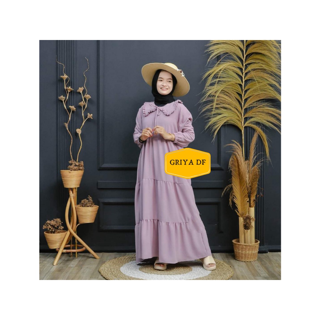 Gamis Terbaru 2022 Lebaran Wanita Muslim Elegan Mewah