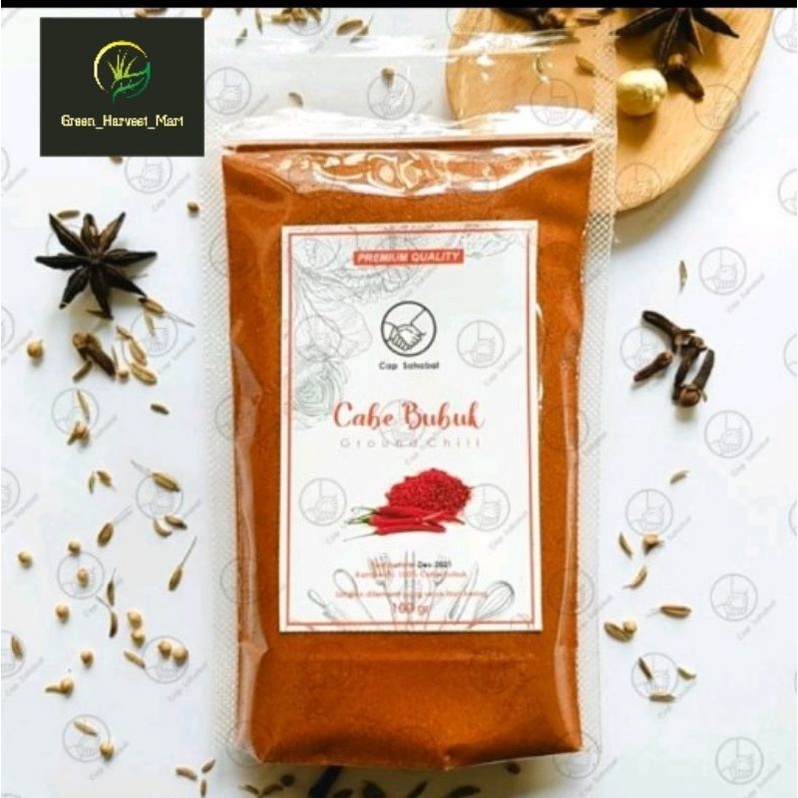 

100 gr Cabe Bubuk / Ground Chili / Rempah / JSR 100% PREMIUM