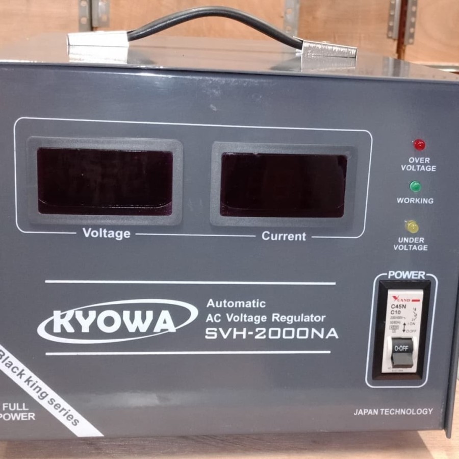 Stabilizer Japan Kyowa 2000W SVH-2000NA 2000 watt 2KWH Digital Voltage