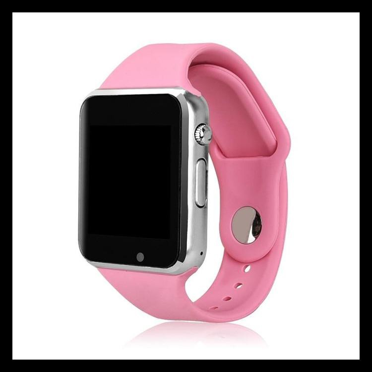 JAM TANGAN A1 SMARTWATCH HP ANDROID SMART WATCH ANAK DIGITAL PINK